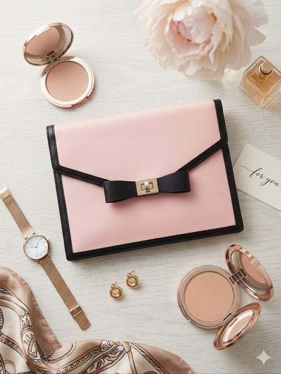 kate spade Handbags - Kate Spade Turnlock Envelope Bow Clutch